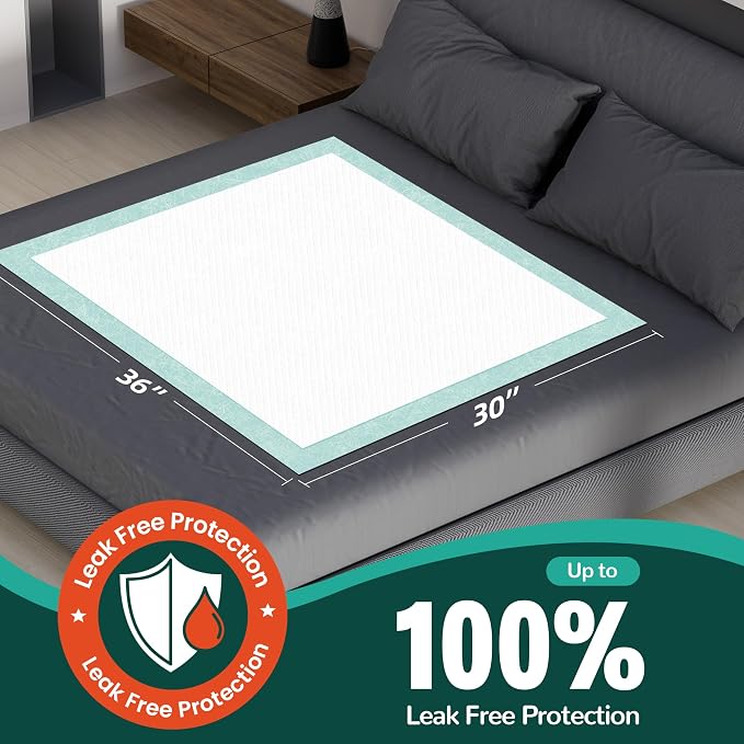 Bed Pads with Adhesive Strips 30''X36'', Kids and Pet - Image 4