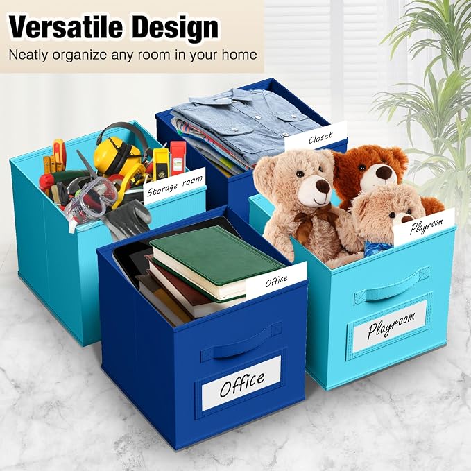 10 Pcs Fabric Storage Cubes - Image 4