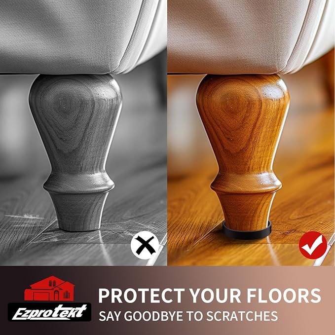 Ezprotekt Non Slip Furniture Pads, Anti Skid Furniture Coasters - Image 4