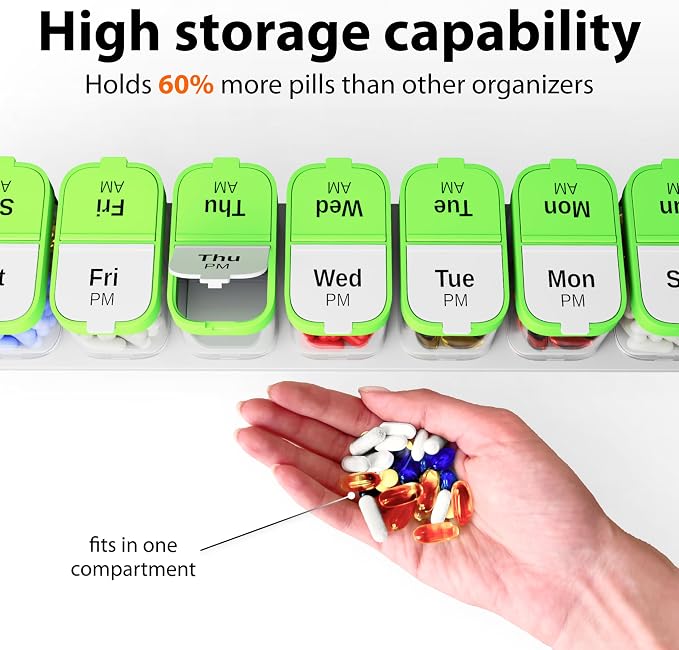 Extra Large Weekly Pill Organizer - Image 3