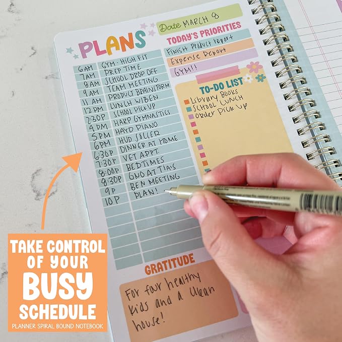 Undated Daily Planner Notebook - Image 7