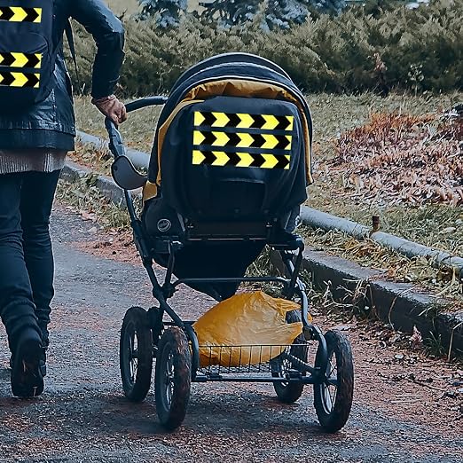 Reflective Tape 4 inch X 10 feet, Outdoor Waterproof Hazard Conspicuity Safety - Image 8