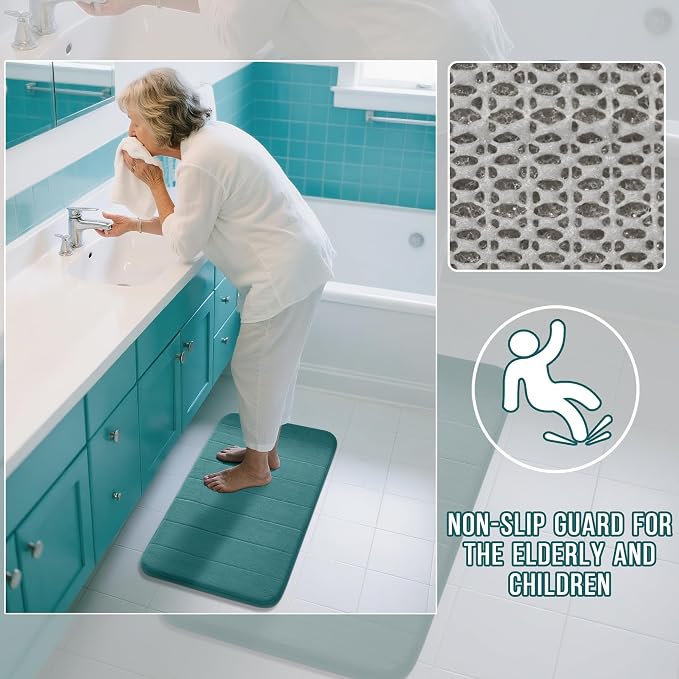 Yimobra U-Shaped Toilet Bath Mat Set 2 Piece - Image 5