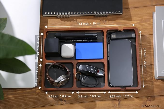Shinpuru Wooden Valet Tray - Image 3