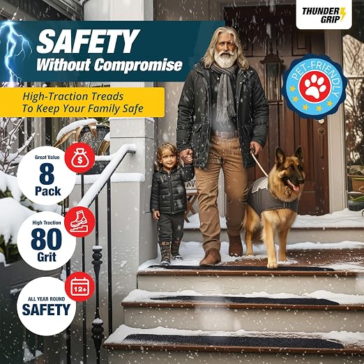 Outdoor Stair Treads Non Slip 24" x 4" - Image 2