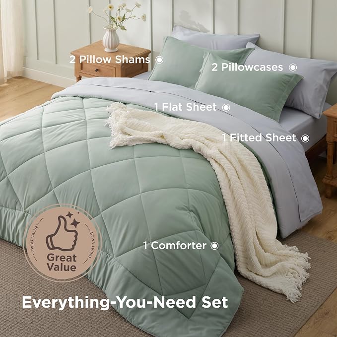 Bedsure Full Size Comforter Set - Image 3