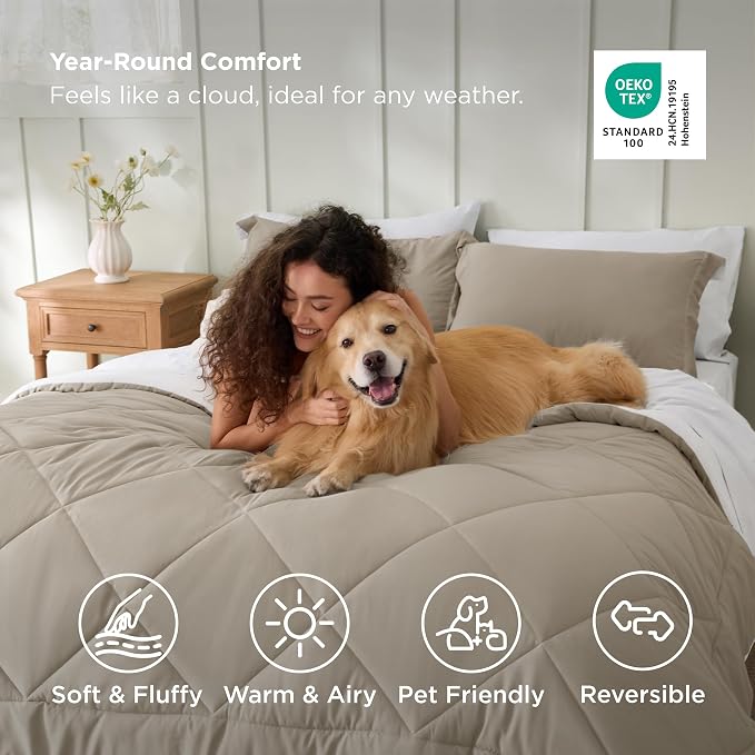 Bedsure Queen Comforter Set - Image 4