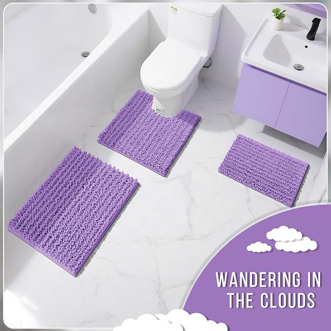 Yimobra Bathroom Rugs Non Slip Washable 32x20 Inch - Image 8