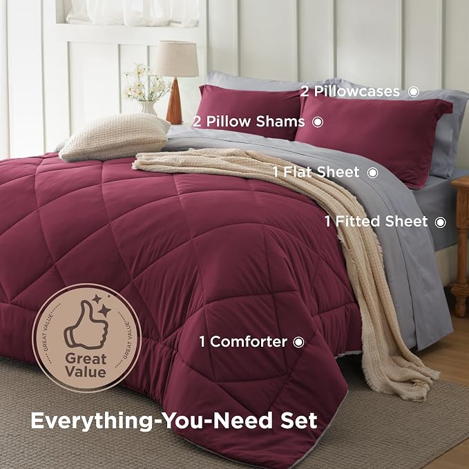 Bedsure Queen Comforter Set - Image 3