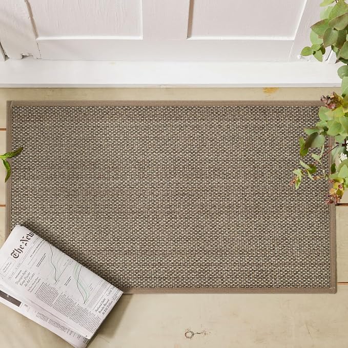 Artoid Mode Non Skid Washable Kitchen Rugs Mats Doormat, Rubber Backing - Image 2