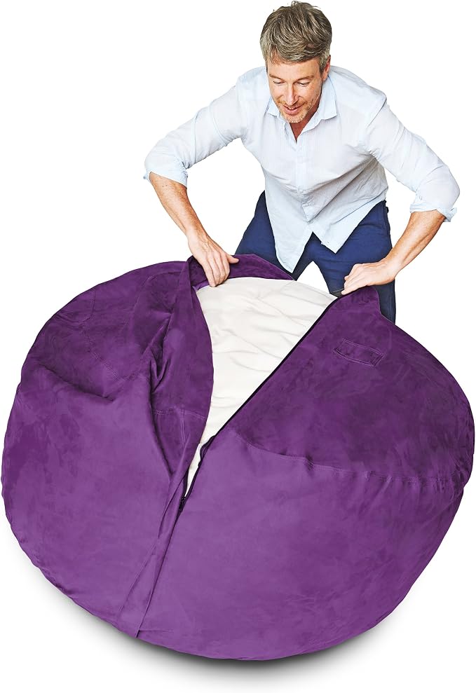 Lumaland Luxurious 3ft Medium Bean Bag Chair - Image 4