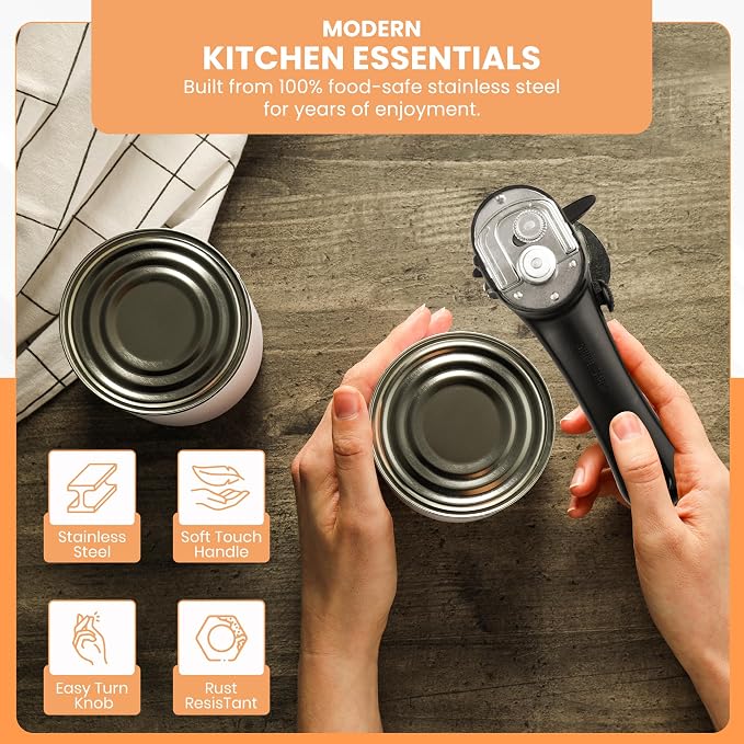 Bellemain Stainless Steel Can Opener – Manual Can Opener - Image 5