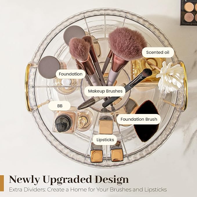 Aveniee 360 Rotating Makeup Organizer - Image 5