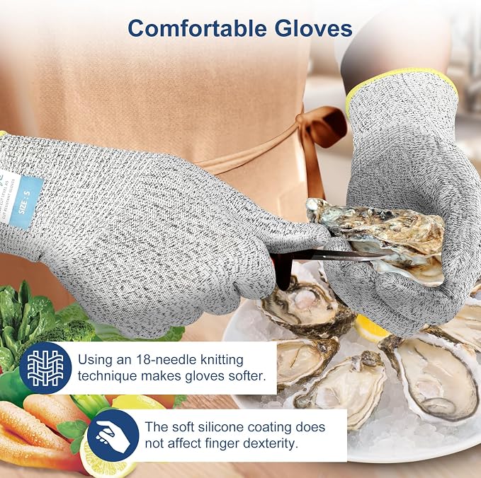 Dowellife Level 5 Cut Resistant Gloves - Image 5