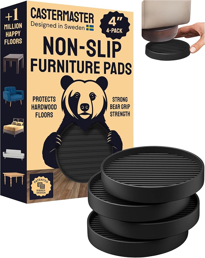 CasterMaster Heavy Duty Non Slip Furniture Pads by CasterMaster