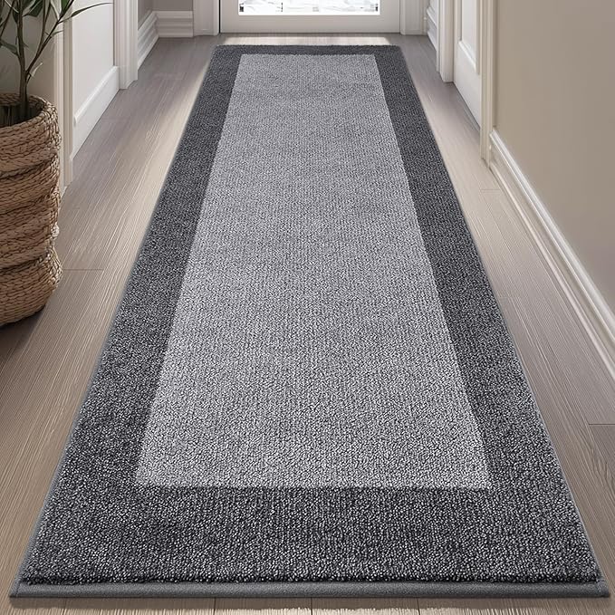 Machine Washable Kitchen Rug 32" x 72", Non Slip Indoor Door Rug, Absorbent by Unknown