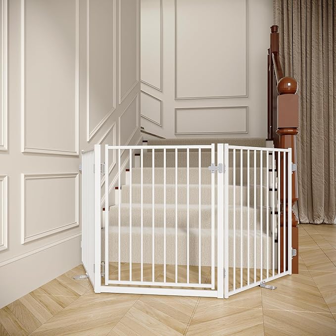 No Pawblems Free Standing Dog Gate by NoPawblems