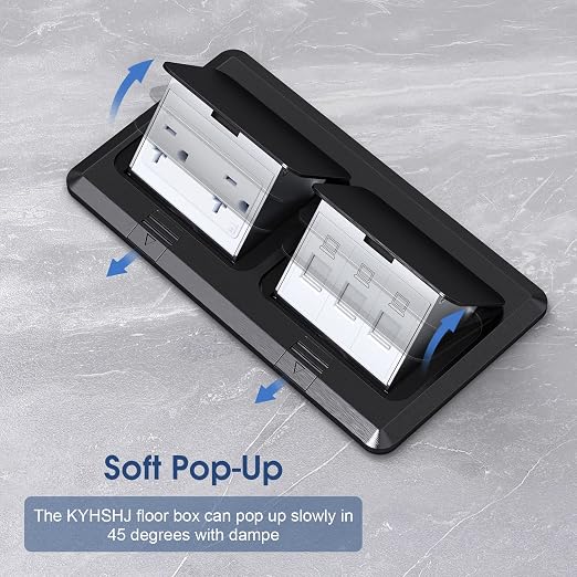 Dual Pop-Up Floor Box Electrical Kit - Image 3