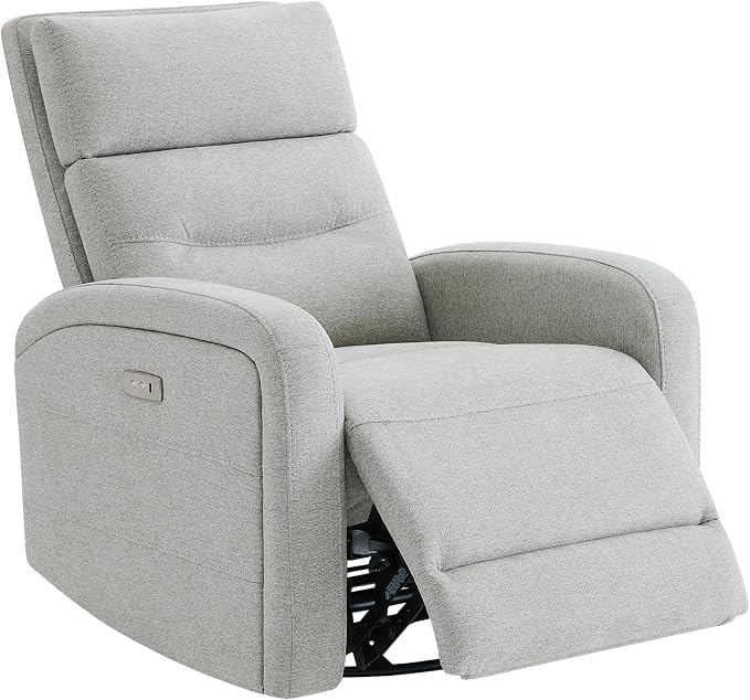 Watson & Whitely Swivel Power Recliner Glider Rocker, Small Recliner by WatsonWhitely