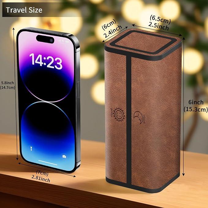 Pill Organizer 2 Times a Day, Am Pm Twice Daily Pill Case, Detachable Large - Image 3