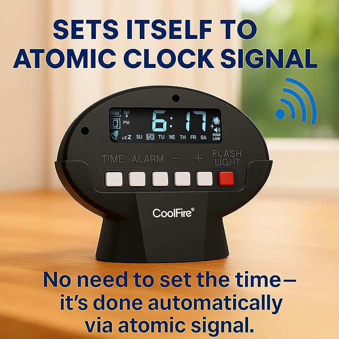 Coolfire – Vibrating Alarm Clock - Image 2