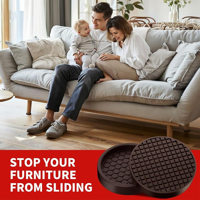 Ezprotekt Non Slip Furniture Pads, Anti-Slip Furniture Coasters - Image 6