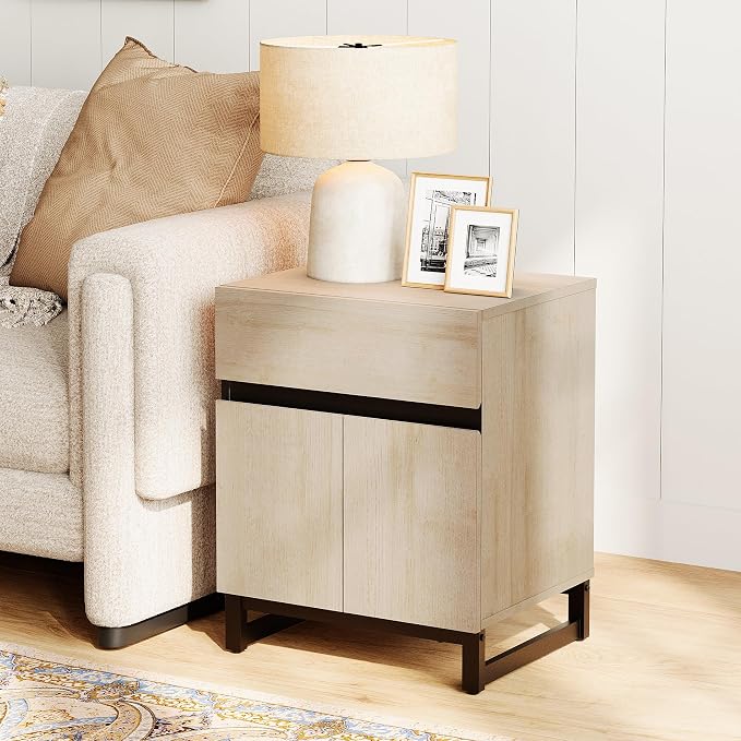 WAMPAT 2 Pack Modern End Table - Image 6