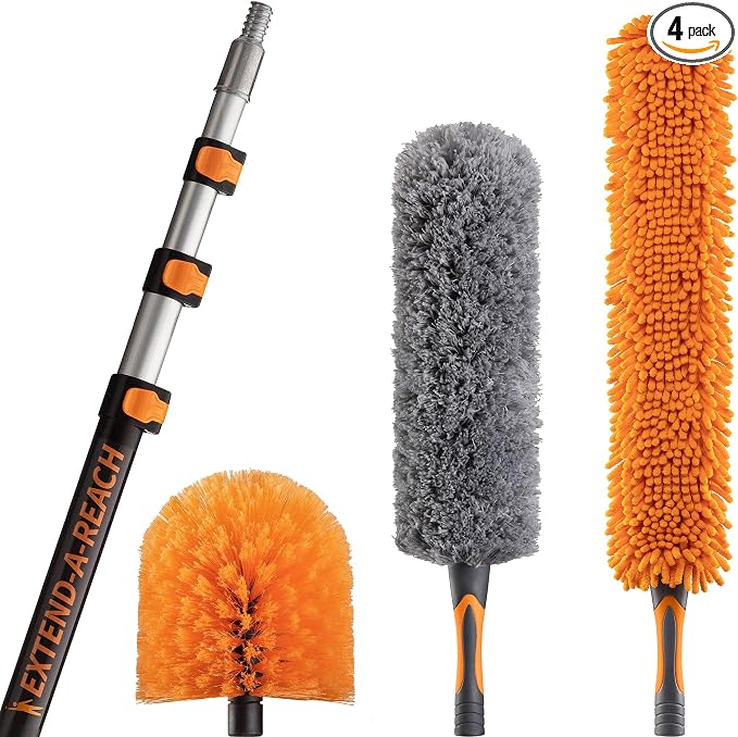 20 Feet High Reach Ceiling Dusters Set by EXTEND-A-REACH