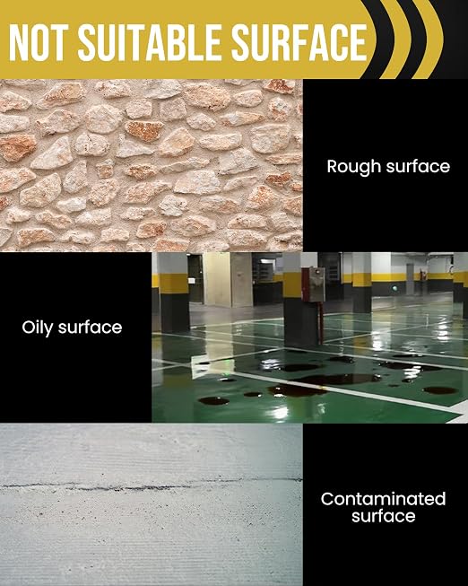 Lichamp 6 Rolls Vinyl Tape, Premium Safety Marking and Traffic Floor Marking - Image 6