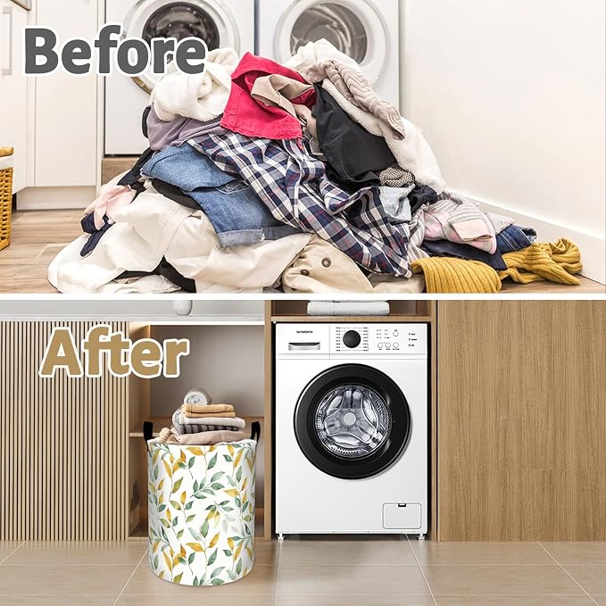Strong Rhino Desert Wilderness Laundry Basket, Dorm Nursery Foldable Laundry - Image 4