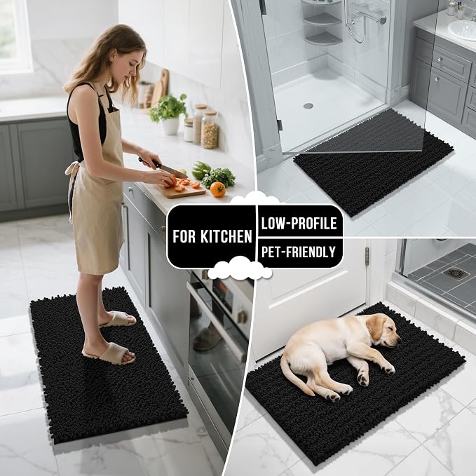 Yimobra Large Bathroom Rugs Non Slip Washable 36x24 Inch - Image 7