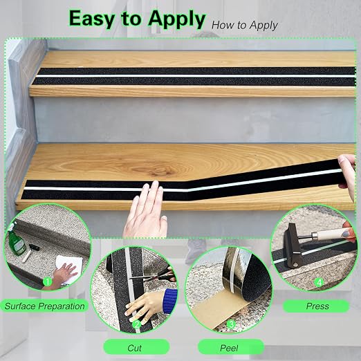 S&X Heavy Duty Anti Slip Tape 2 Inch x 60 Ft - Image 7