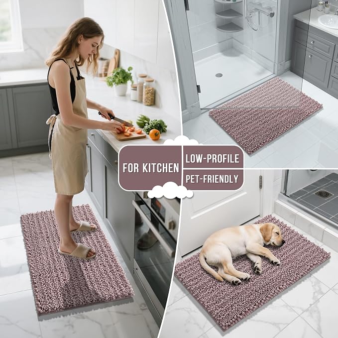 Yimobra Bathroom Rugs Non Slip Washable 32x20 Inch - Image 7