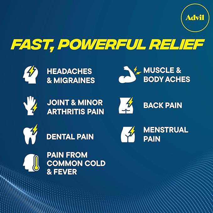 Advil Liqui-Gels minis Pain Reliever and Fever Reducer, Pain Medicine - Image 2