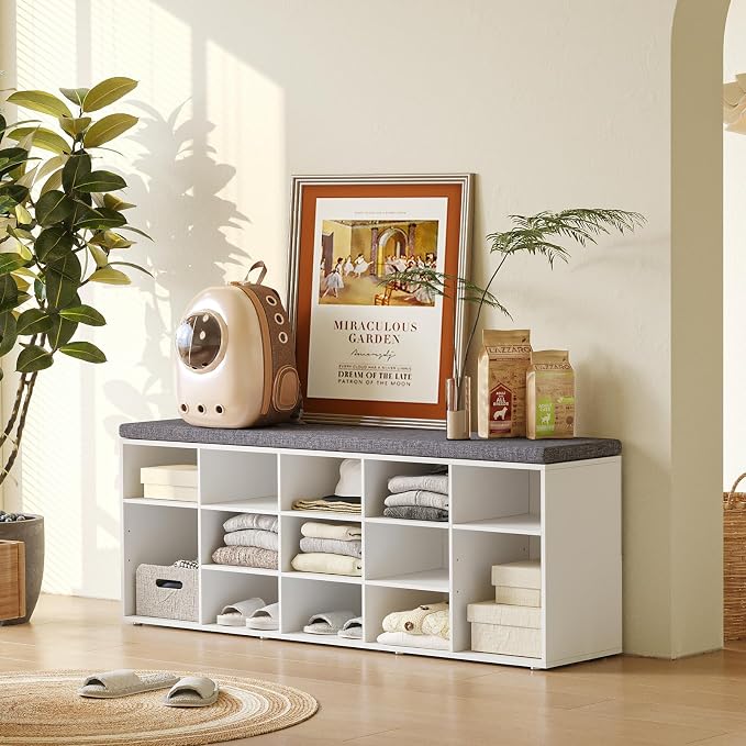 DINZI LVJ Shoe Storage Bench - Image 7