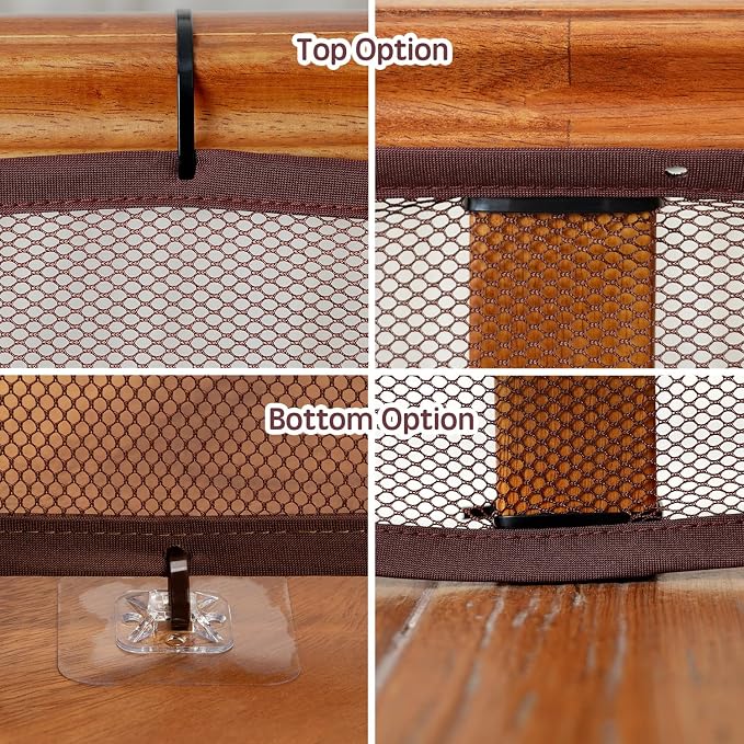 Banister Guard Safety Net for Baby, 10ft x 3ft Stair Railing Mesh Barrier for - Image 6