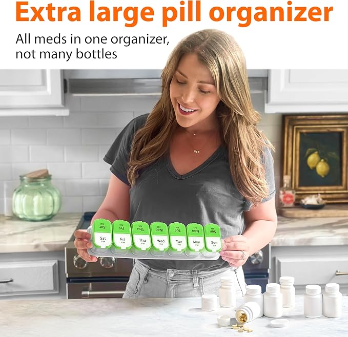 Extra Large Weekly Pill Organizer - Image 2
