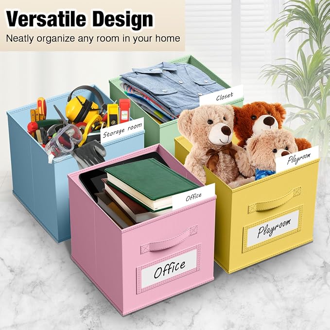 10 Pcs Fabric Storage Cubes - Image 4