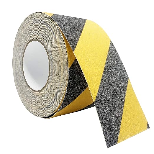 RELIANCER Anti Slip Safety Grip Tape 4inx60ft Non Skid Tread Safety Tape by RELIANCER