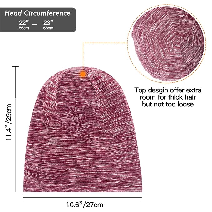 Silk Satin Lined Bonnet Sleep Cap - Image 4
