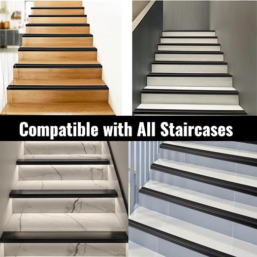 Aluminum Stair Nosing 36" – Heavy-Duty Stair Edge Protector, Non-Slip Stair - Image 8