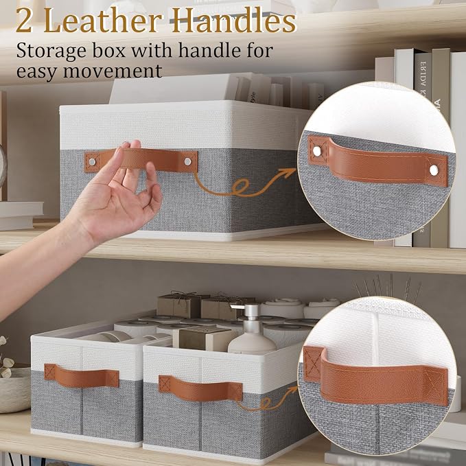 OUTBROS Storage Bins, Foldable Storage Baskets - Image 6