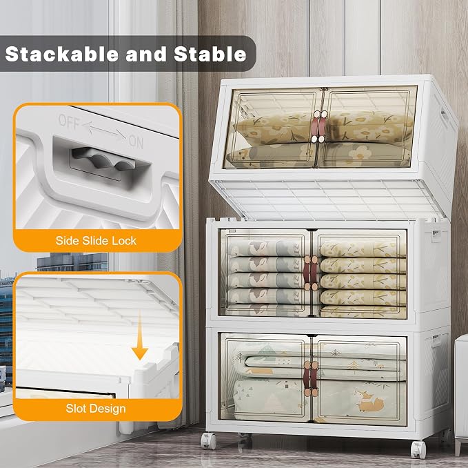 Extra Large Stackable Storage Bins - Image 6