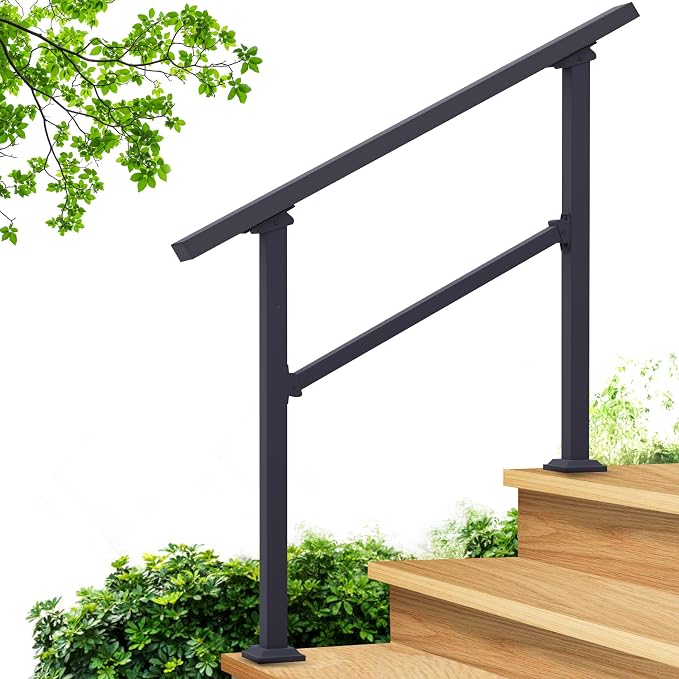CR Fence & Rail 2-3 Step Stair Handrail, - Image 2
