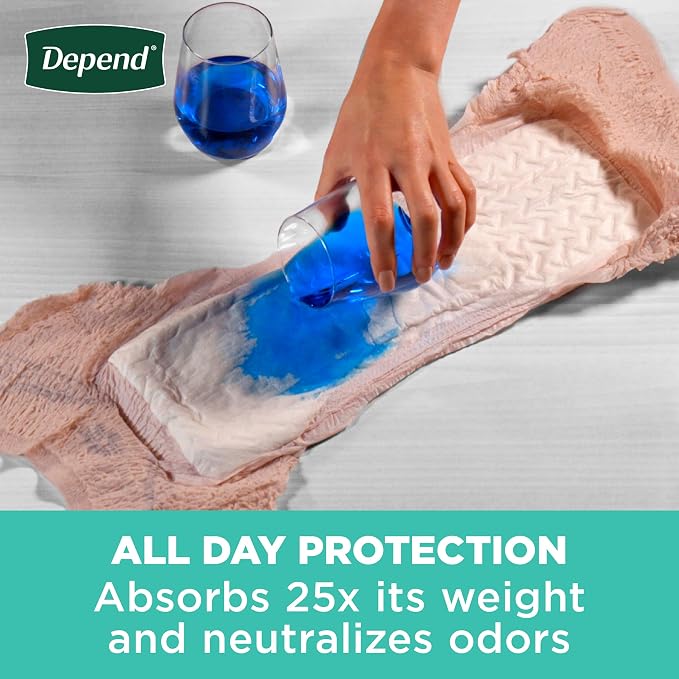 Depend Fresh Protection Adult Diapers, Incontinence & Postpartum Bladder Leak - Image 3