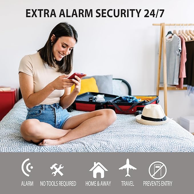 Goldy Lock Portable Alarm and Hotel Door Lock - Image 7
