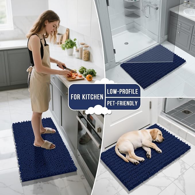 Yimobra Large Bathroom Rugs Non Slip Washable 36x24 Inch - Image 7