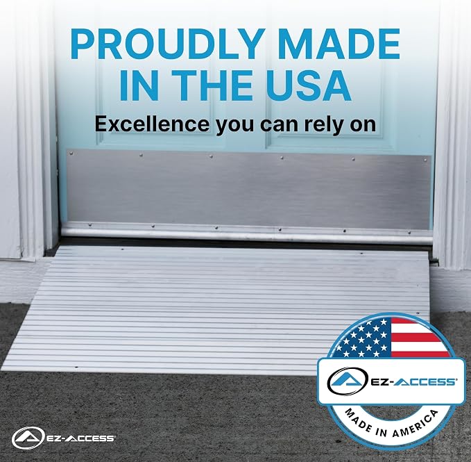 EZ-ACCESS - Threshold Ramps for Doorways - Portable Wheelchair Ramp for Home - Image 8