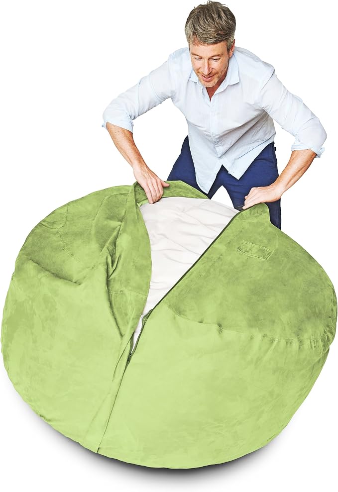 Lumaland Luxurious 5ft Large Bean Bag Chair - Image 6