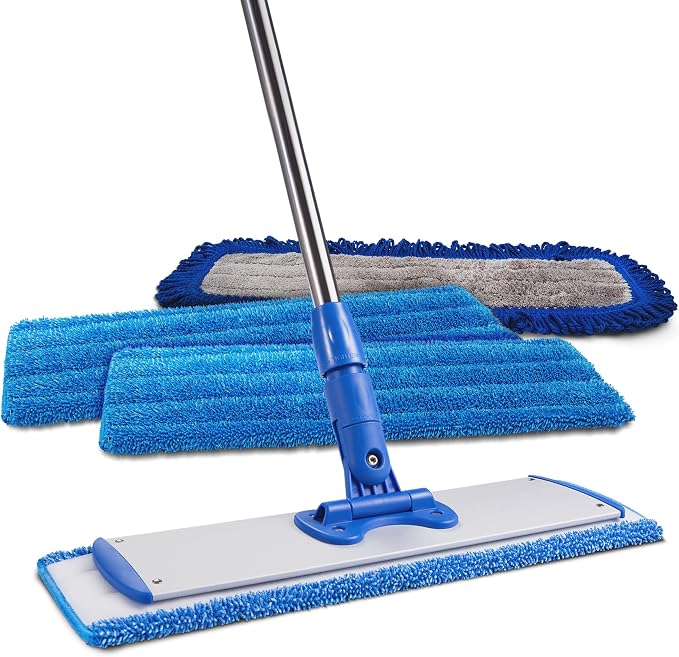 18” Pro Microfiber Hardwood Floor Mop - Image 8